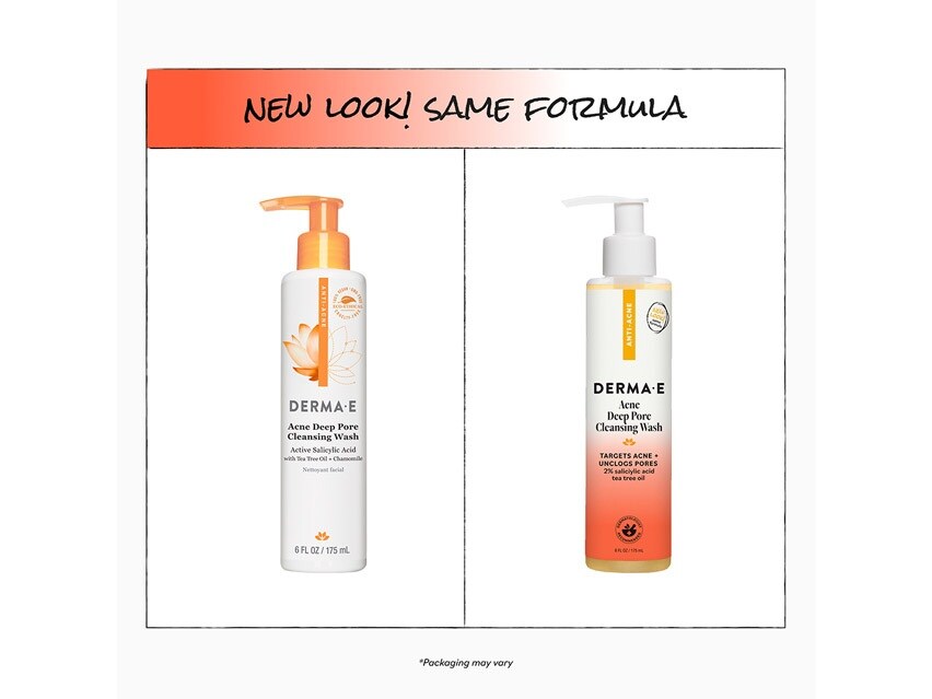 derma e Anti-Acne Acne Deep Pore Cleansing Wash