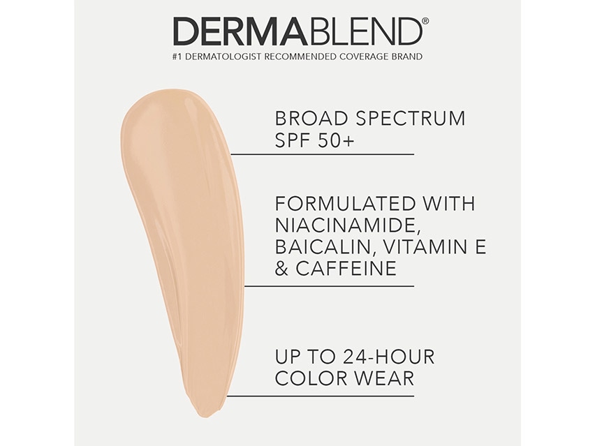 Dermablend Continuous Correction Tone-Evening CC Cream Foundation SPF 50+ - 20N Fair to Light