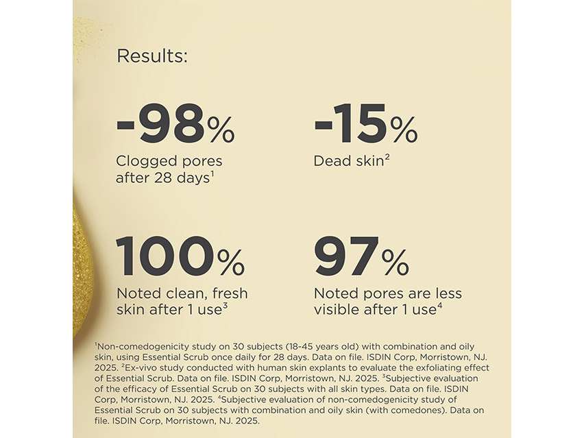 ISDIN ISDINCEUTICS Essential Scrub Exfoliating Cleanser