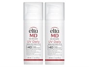EltaMD UV Daily Untinted Broad Spectrum SPF 40 Sunscreen Duo