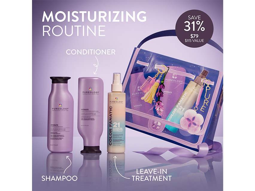 Pureology Hydrate Handled with Hair Care Set - Limited Edition