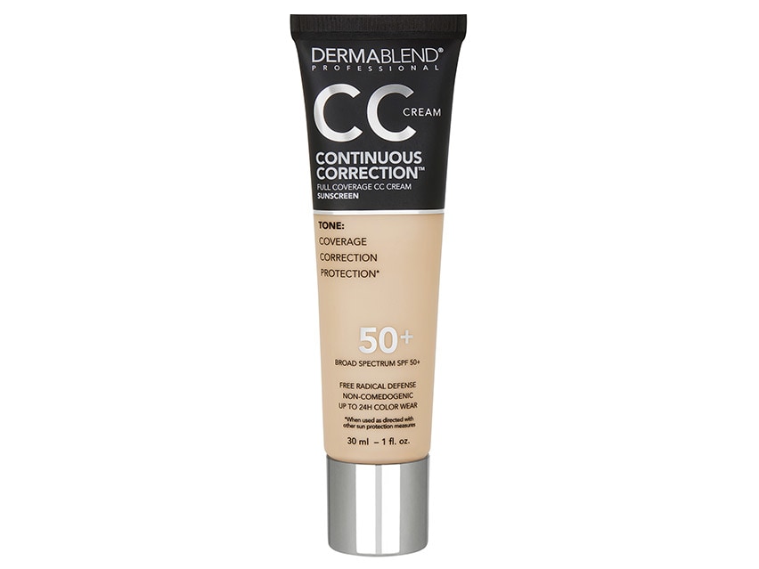 Dermablend Continuous Correction Tone-Evening CC Cream Foundation SPF 50+ - 25N Light 1
