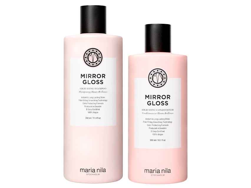 Maria Nila Mirror Gloss High Shine Shampoo & Conditioner