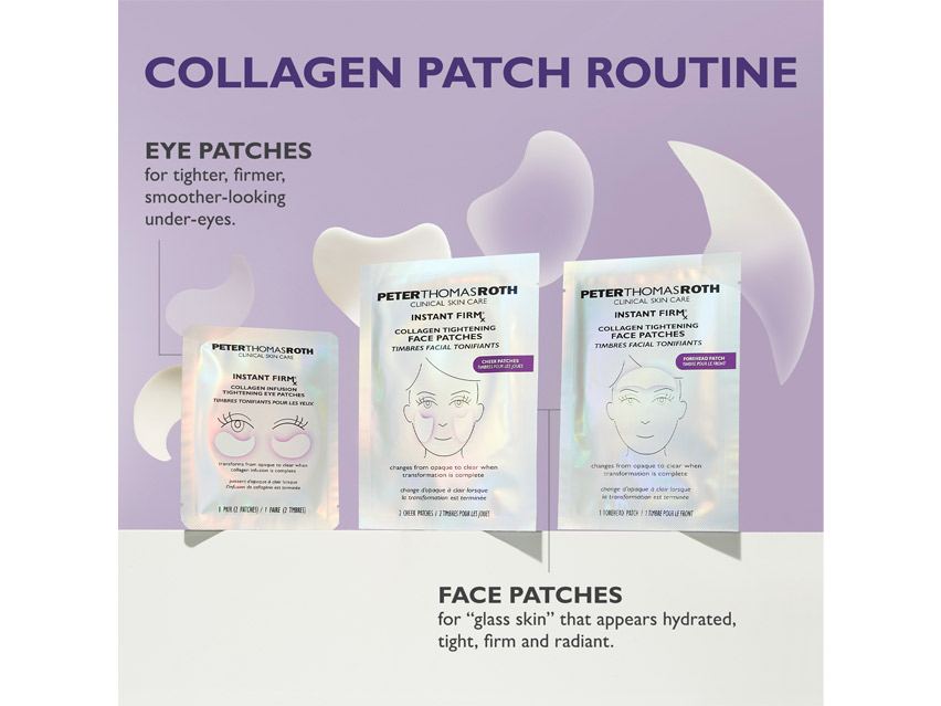 Peter Thomas Roth Instant FIRMx Collagen Infusion Tightening Face Patches