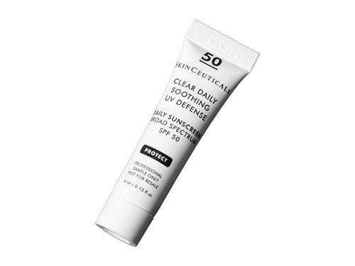 Free $7 SkinCeuticals Clear Soothing UV Defense Sunscreen SPF 50 Deluxe Sample
