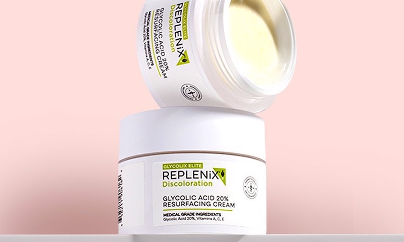 Free $47 Full-Size Glycolic Acid 20% Resurfacing Cream with $125 Replenix purchase