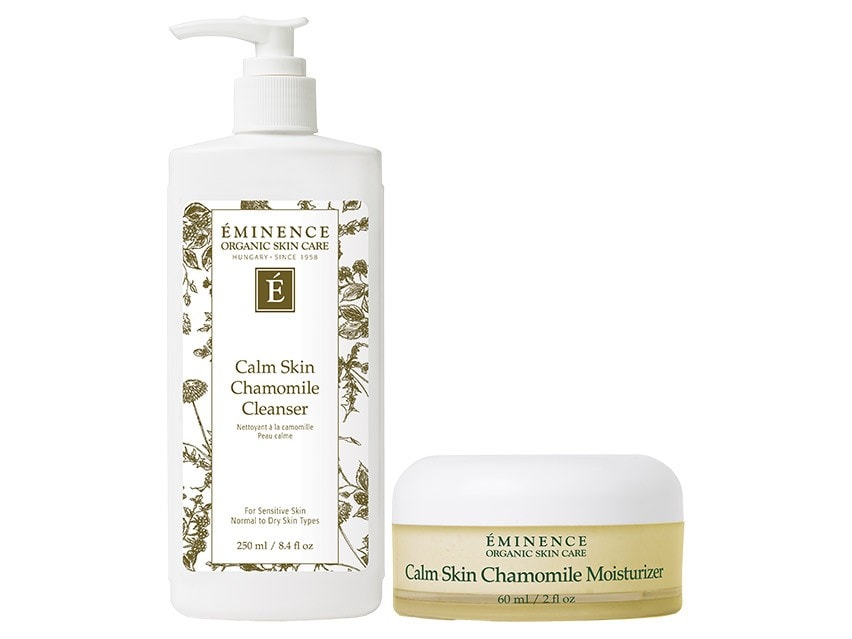 Eminence Organics Calm Skin Chamomile Cleanser &amp; Moisturizer Duo
