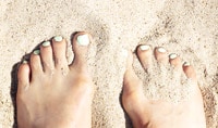 Beach-Ready Feet