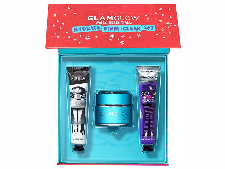 GLAMGLOW Mask Essentials Hydrate, Firm, & Clear Set
