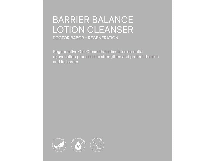 DOCTOR BABOR Barrier Balance Lotion Cleanser