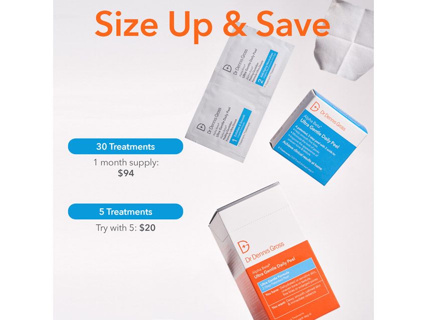 Dr. Dennis Gross Skincare Alpha Beta Ultra Gentle Daily Peel