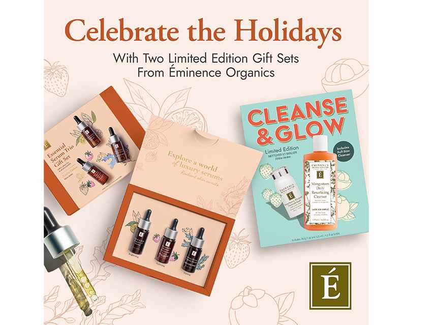 Eminence Organics Essential Serum Trio Gift Set – Limited Edition