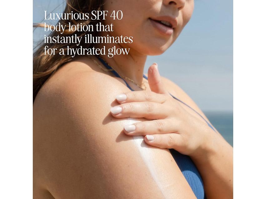 COOLA Dew Good Illuminating Body Melt Lotion SPF 40