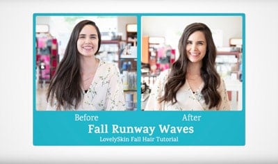 Fall Runway Waves Hair Tutorial