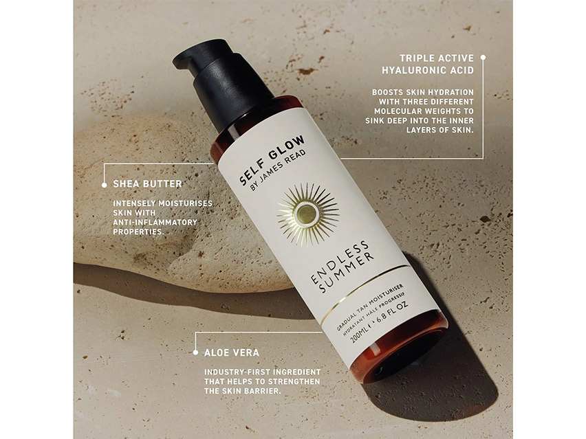 Self Glow by James Read Endless Summer Gradual Tan Moisturiser