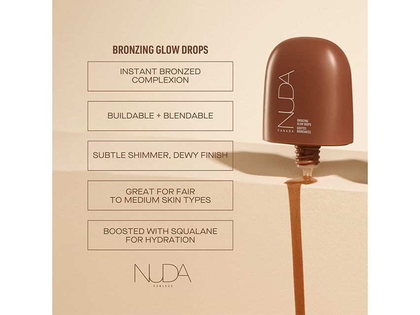 NUDA Sunless Bronzing Glow Drops