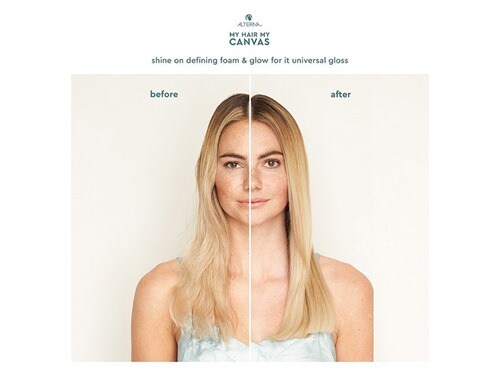Alterna My Hair My Canvas Shine On Defining Foam | LovelySkin Alterna My Hair My Canvas Shine On Defining Foam | LovelySkin