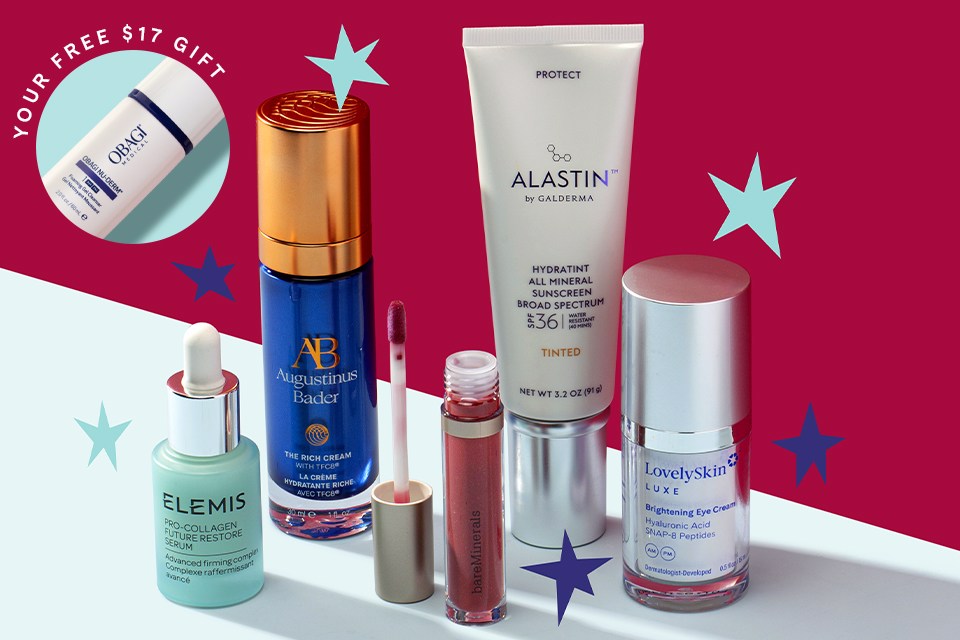 ELEMIS, bareMinerals, ALASTIN Skincare and more