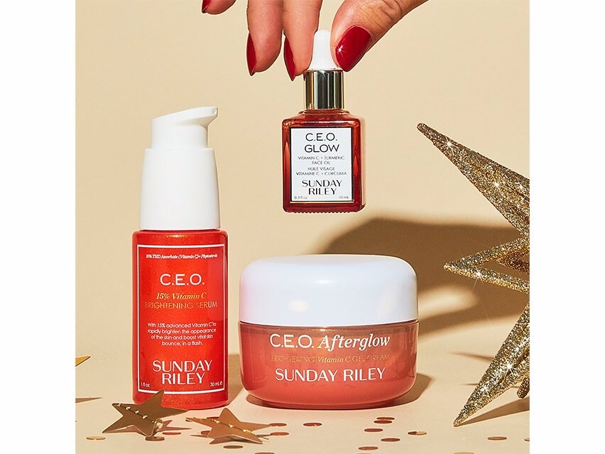 Sunday Riley Morning Buzz Vitamin C Set Limited Edition LovelySkin