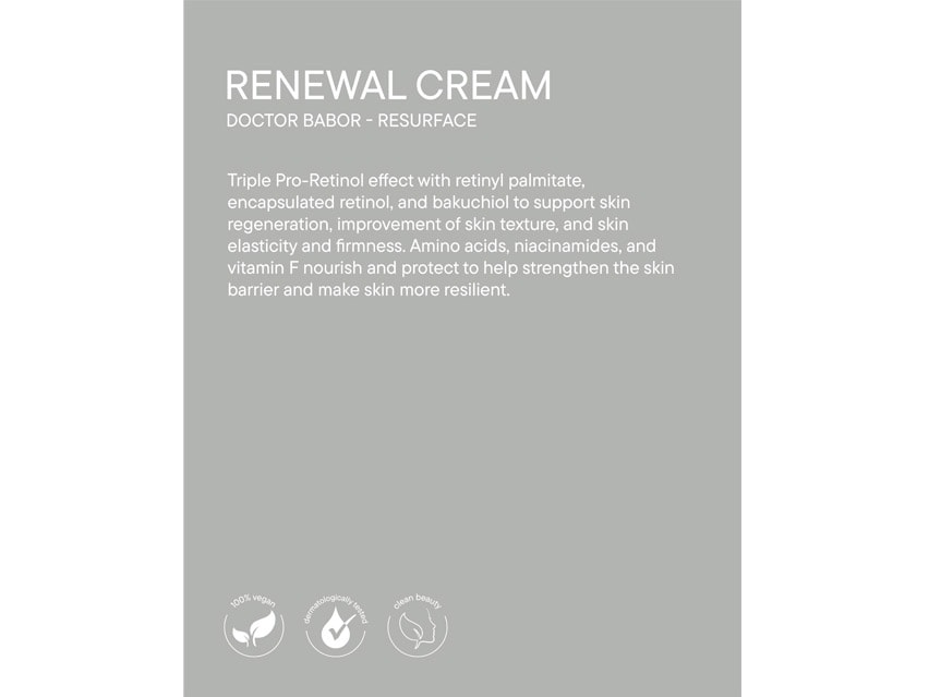 DOCTOR BABOR Renewal Cream