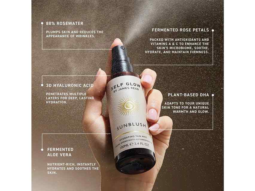 Self Glow by James Read Sunblush Hydrating Tan Mist