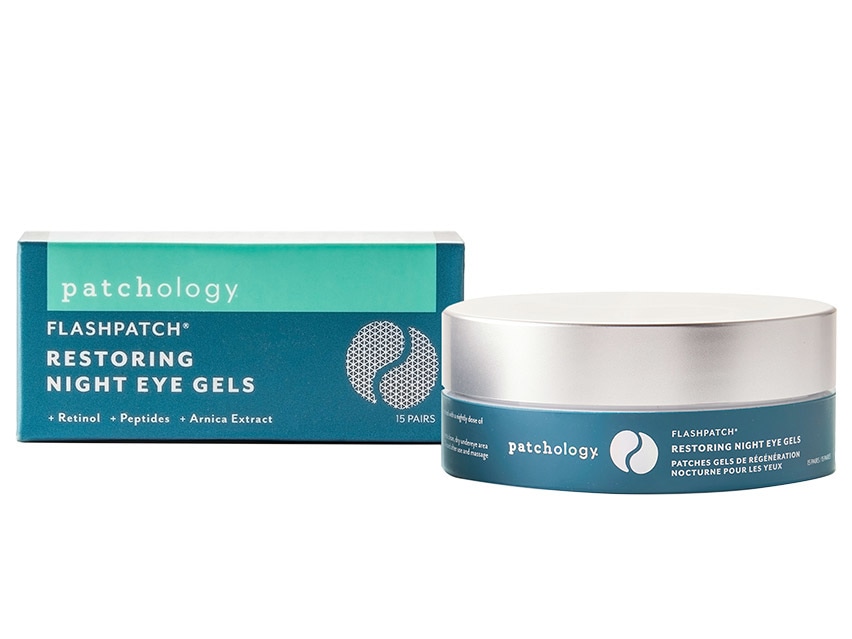 patchology FlashPatch Restoring Night Eye Gels - 15 Pair Jar