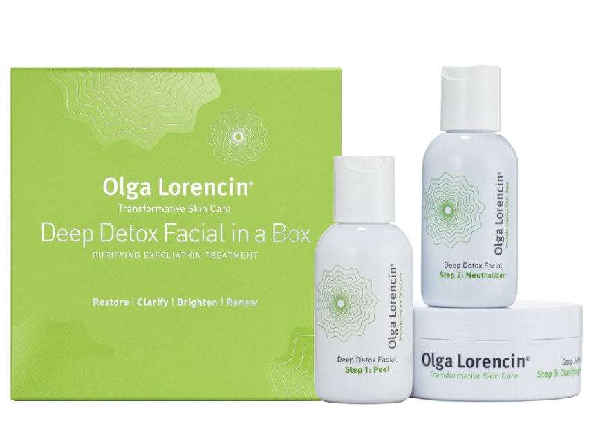 Olga Lorencin Skin Care Deep Detox Facial in a Box