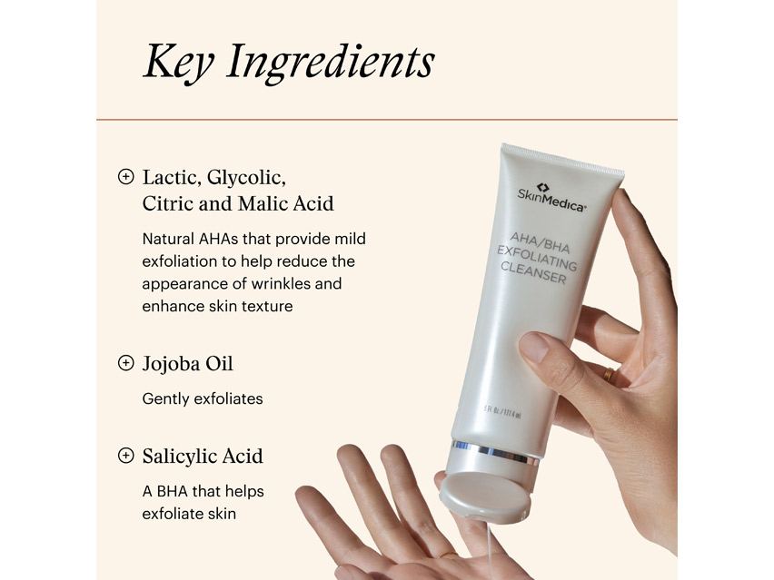 SkinMedica AHA/BHA Exfoliating Cleanser