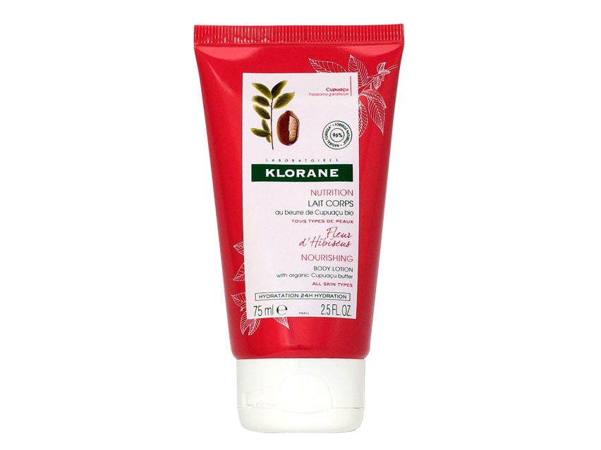 Klorane Hibiscus Flower Body Lotion with Cupuacu Butter - 2.5oz