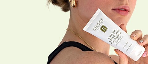Your free Eminence Organics Charcoal & Black Seed Clay Masque