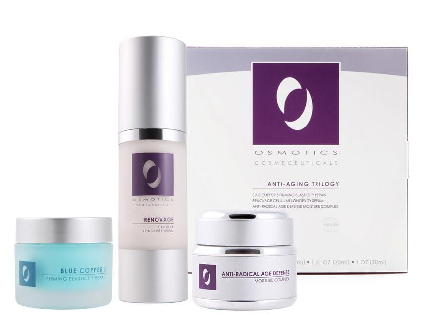 Osmotics Anti-Aging Trilogy Set with three Osmotics products 