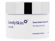 LovelySkin LUXE Dual Action Toner Pads - 50 pads