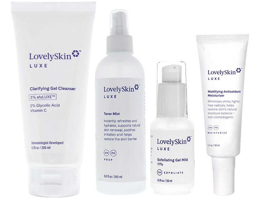 LovelySkin LUXE Daily Care Regimen