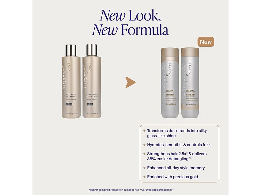 Kenra Professional Platinum Luxe Shine Shampoo - New