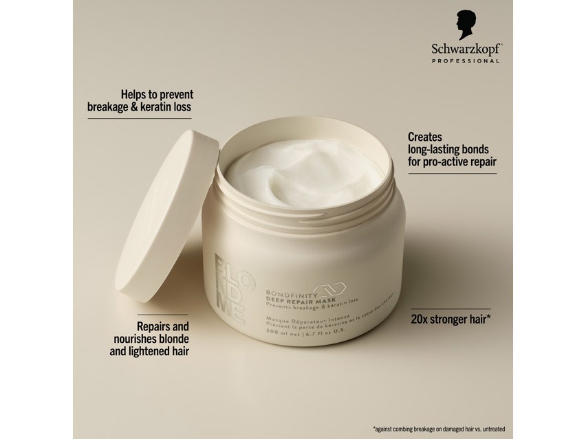 Schwarzkopf BlondMe Bondfinity Deep Repair Mask