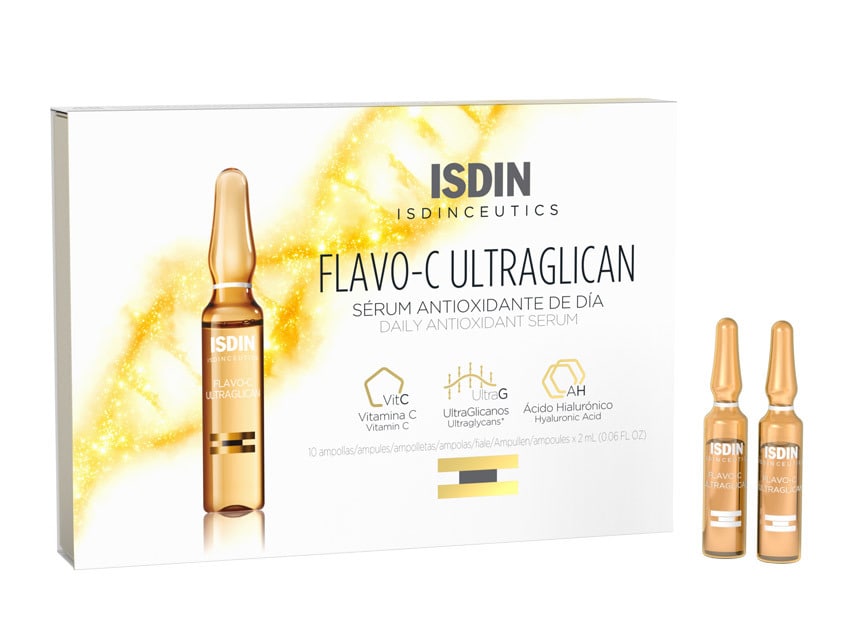 Isdinceutics Flavo-C Ultraglican Vitamin C Brightening Serum Ampoules