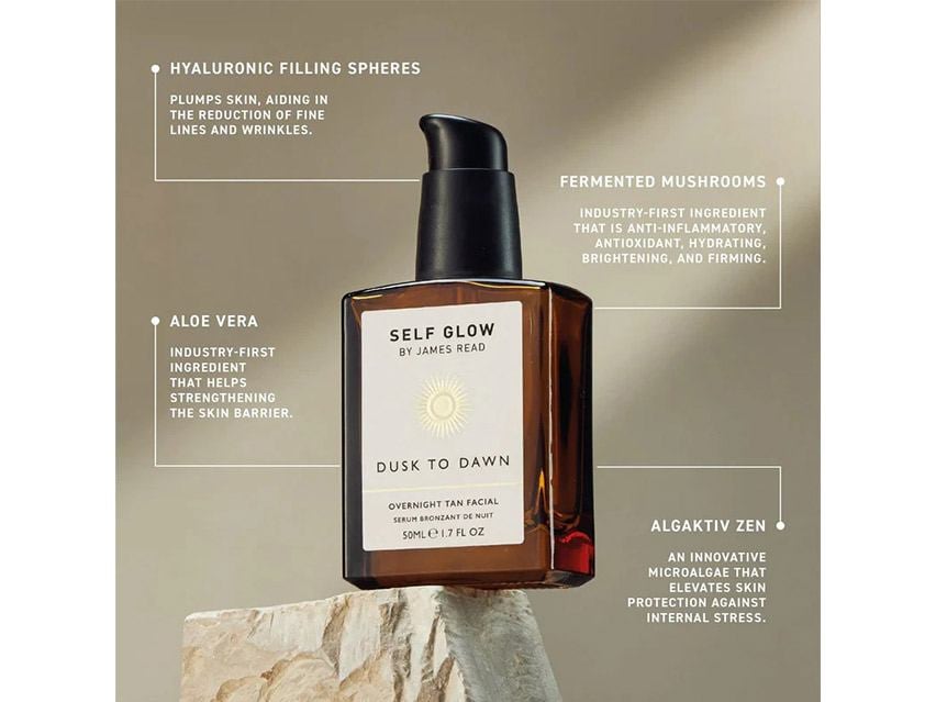 Self Glow by James Read Dusk to Dawn Overnight Tan Facial