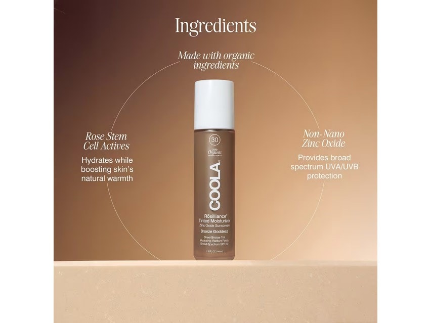 COOLA Rōsilliance Mineral Tinted Face Moisturizer SPF 30