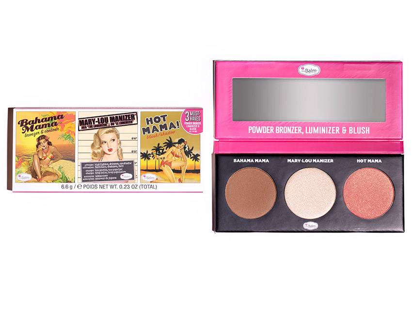 theBalm Must Haves Powder Trio