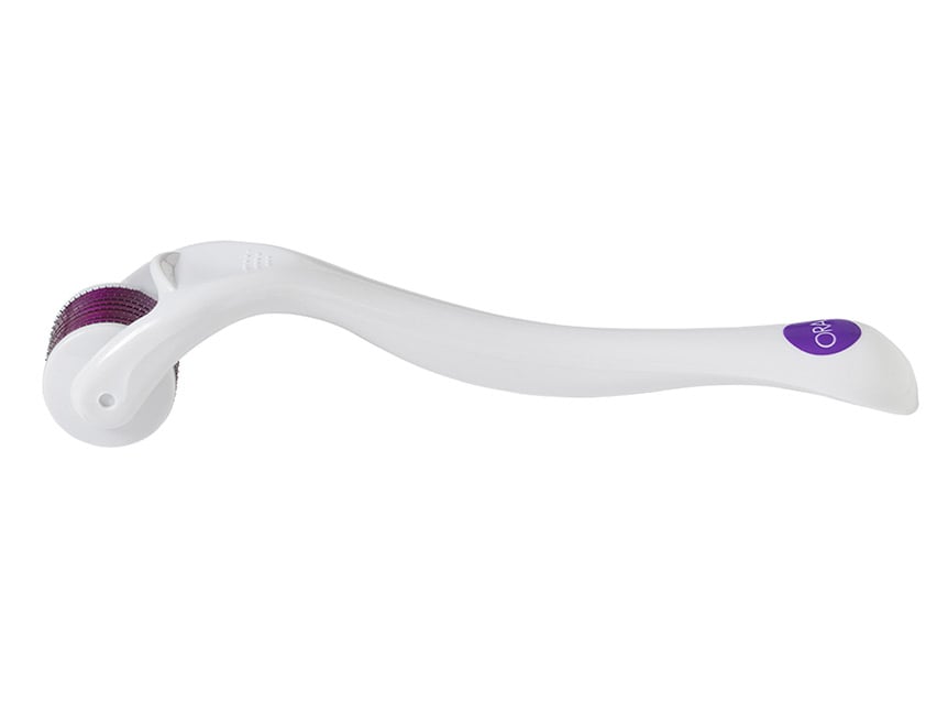 ORA Facial Microneedle Roller System 0.25mm - Purple Head White Handle