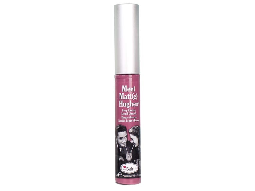 thebalm Meet Matte Hughes Liquid Lipstick - Affectionate - Pale Plum