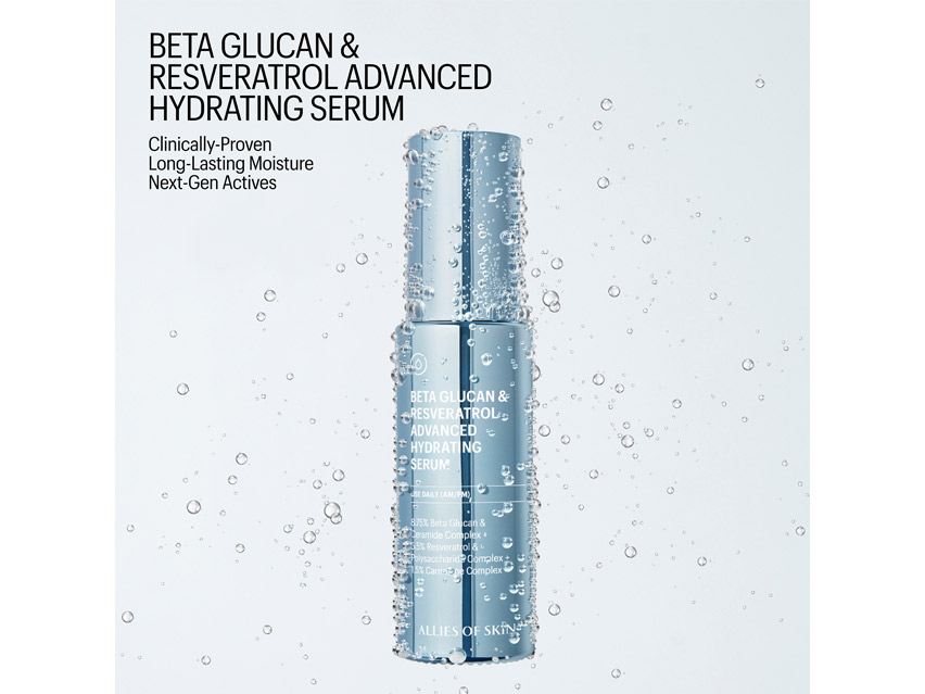 Allies of Skin Beta Glucan &amp; Resveratrol Advanced Hydrating Serum