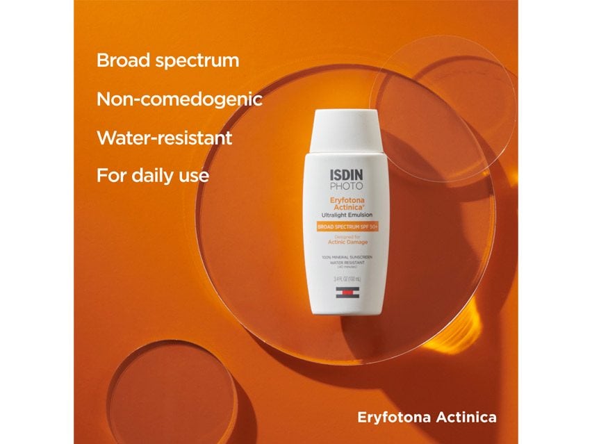 ISDIN Photo Eryfotona Actinica Daily Lightweight Mineral SPF 50+ Sunscreen