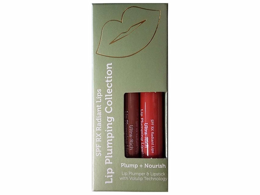 SPF Rx Radiant Lips Lip Plumping Collection - Burnt Sienna & Simply There