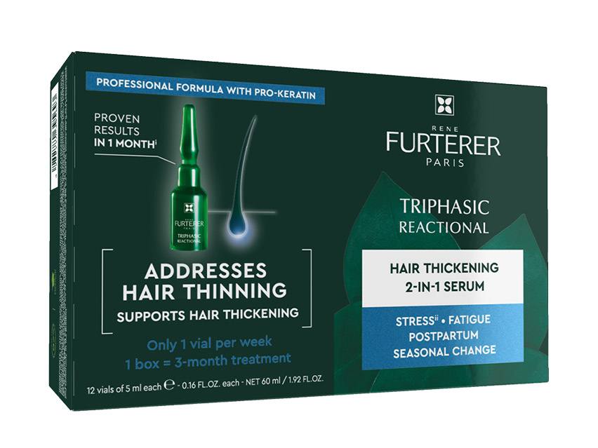 Rene Furterer Triphasic Reactional Concentrated Serum - Upgraded Formula