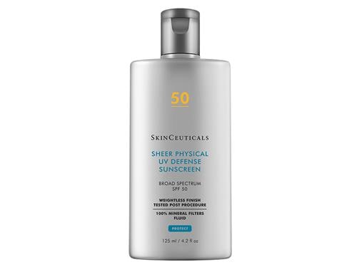 Sunscreen. SkinCeuticals Sheer Physical UV Defense SPF 50