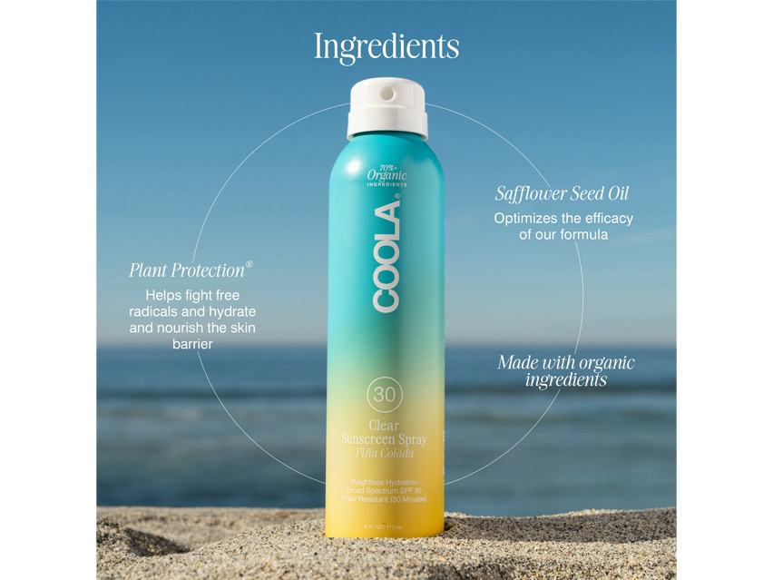 COOLA Clear Sunscreen Spray SPF 30