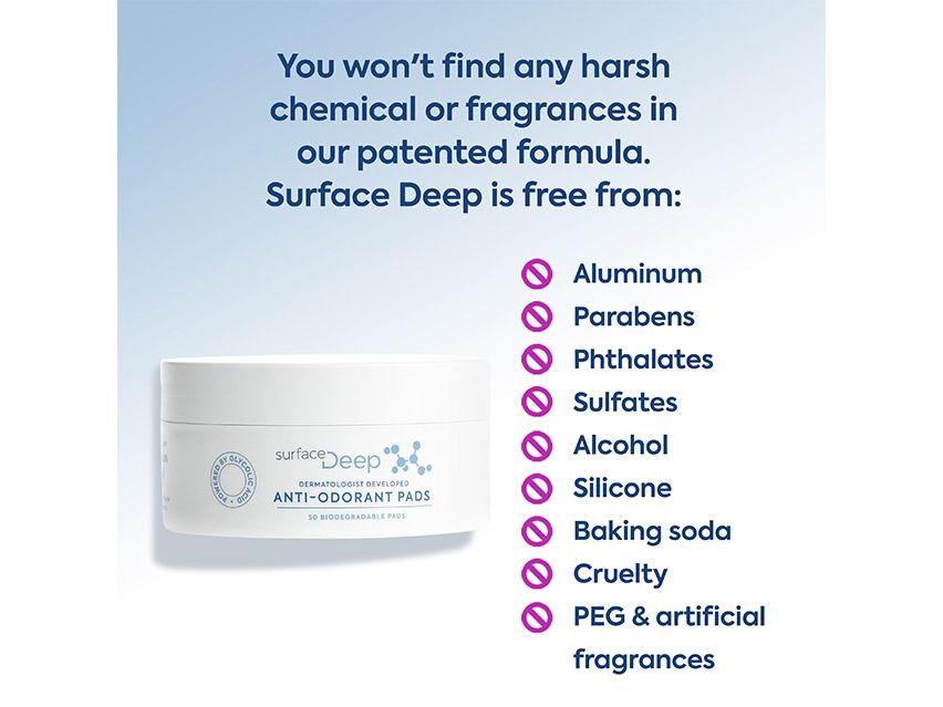 Surface Deep Anti-Odorant Pads