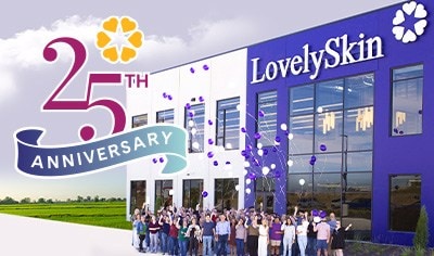 Celebrating 25 years of LovelySkin with the grand opening of our new headquarters