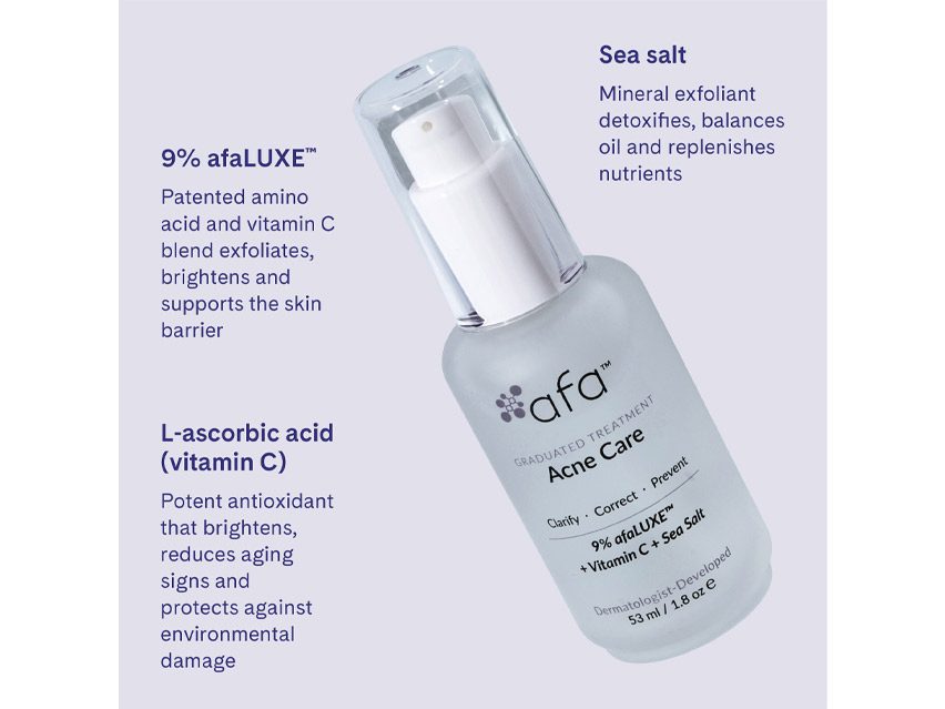 afa Mattifying Antioxidant Moisturizer &amp; Acne Care Duo